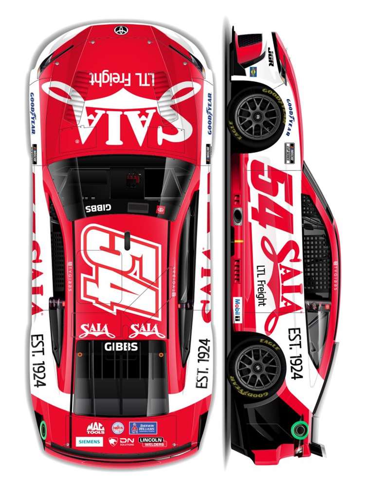 2025 Ty Gibbs 1/64th SAIA LTL Freight Toyota