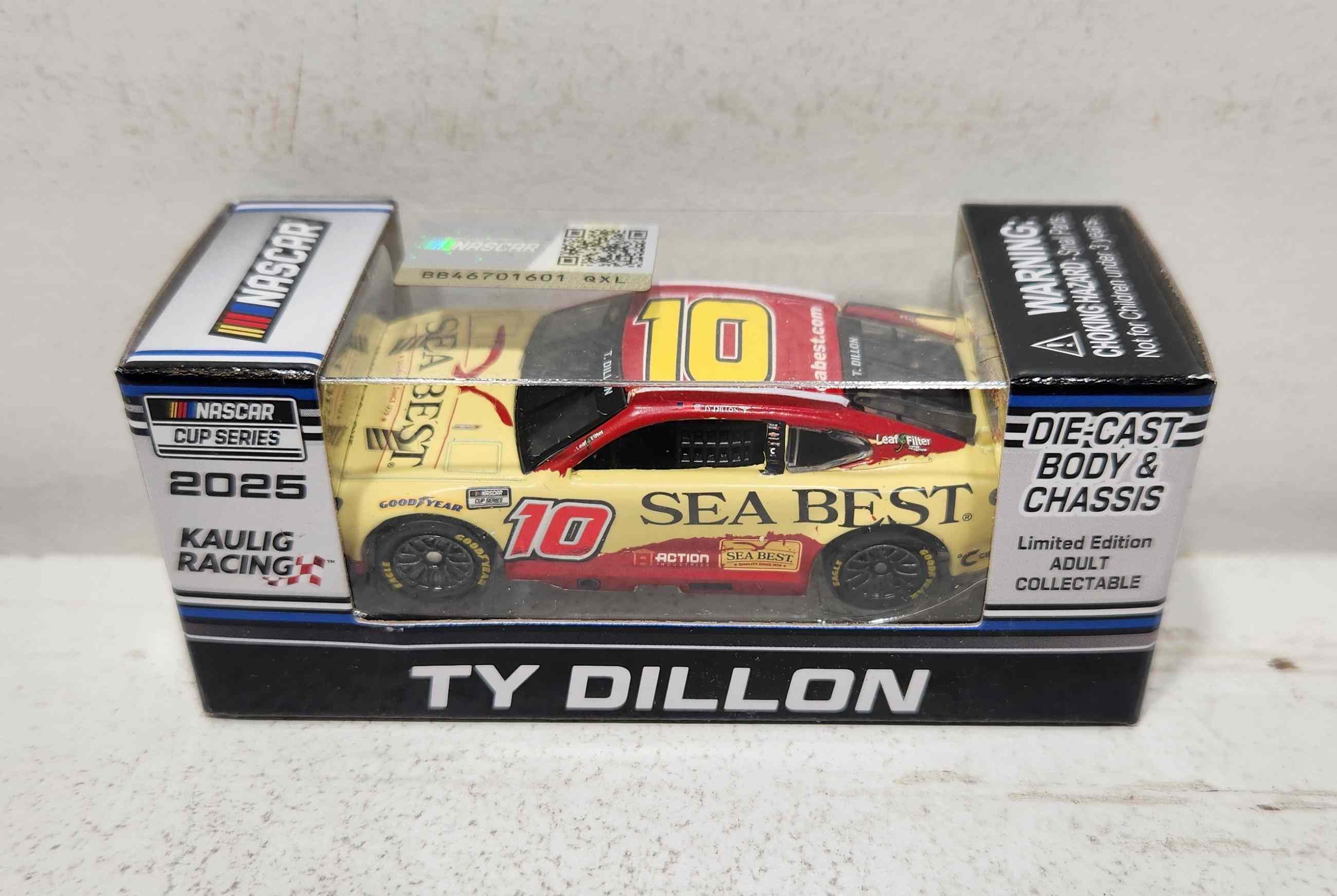2025 Ty Dillon 1/64th Sea Best Chevrolet
