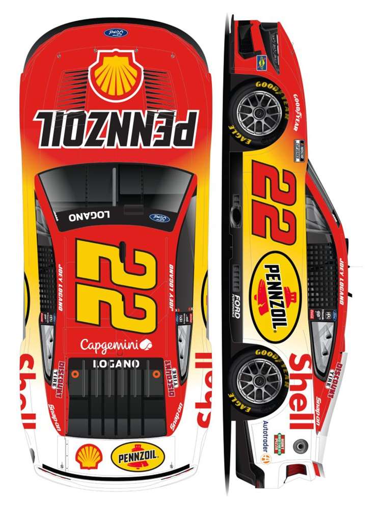 2025 Joey Logano 1/64th Shell Pennzoil "Daytona Special" Ford