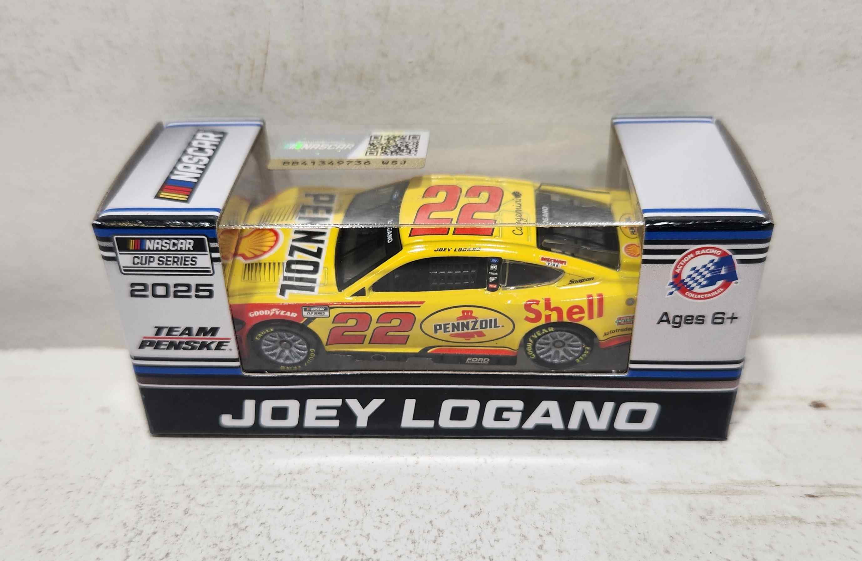 2025 Joey Logano 1/64th Shell "Pennzoil" Ford