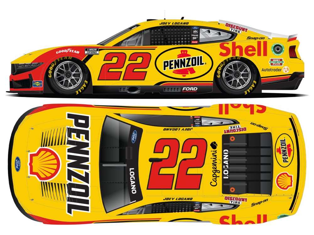 2025 Joey Logano 1/64th Shell "Pennzoil" Ford