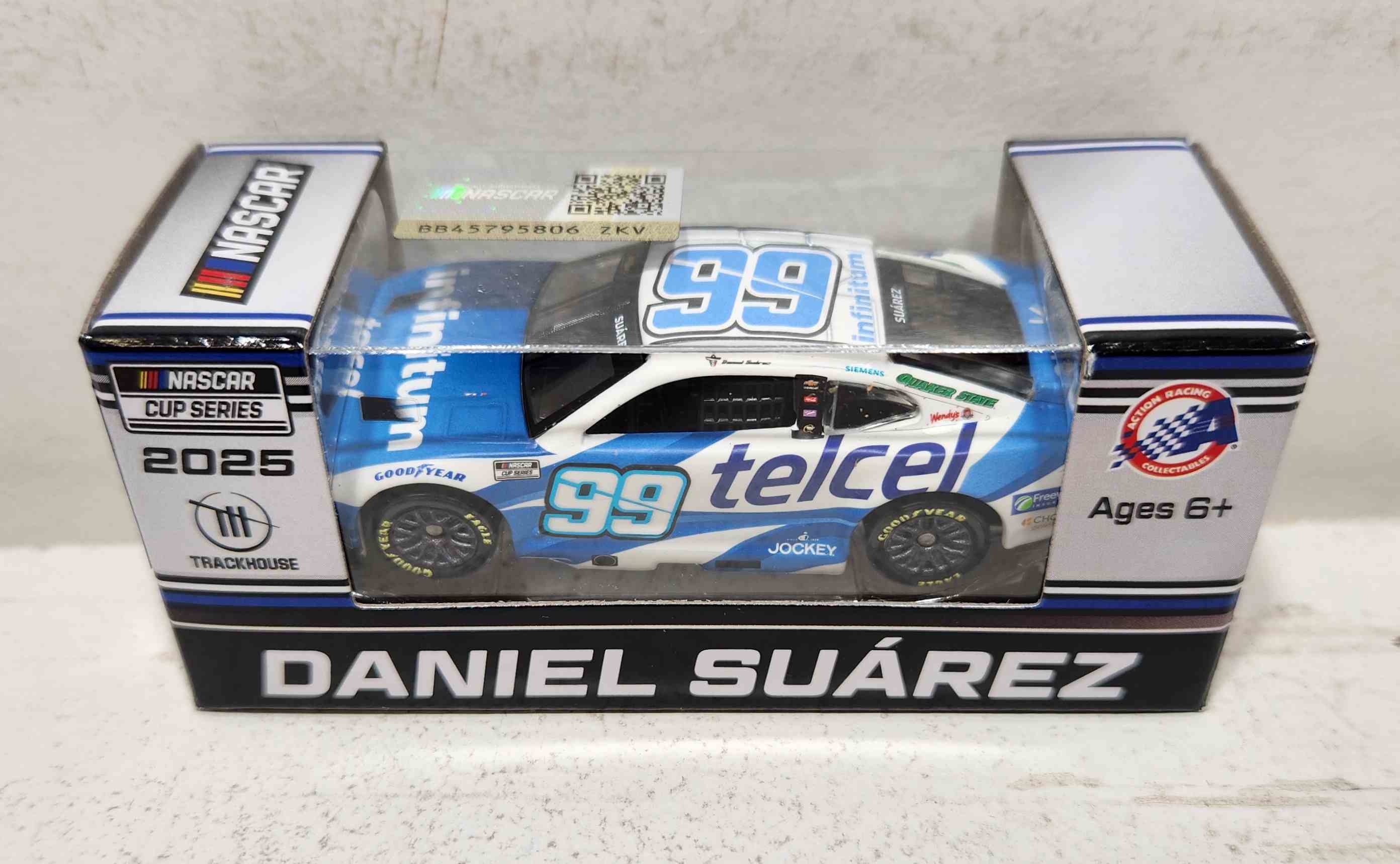 2025 Daniel Suarez 1/64th Telcel Chevrolet