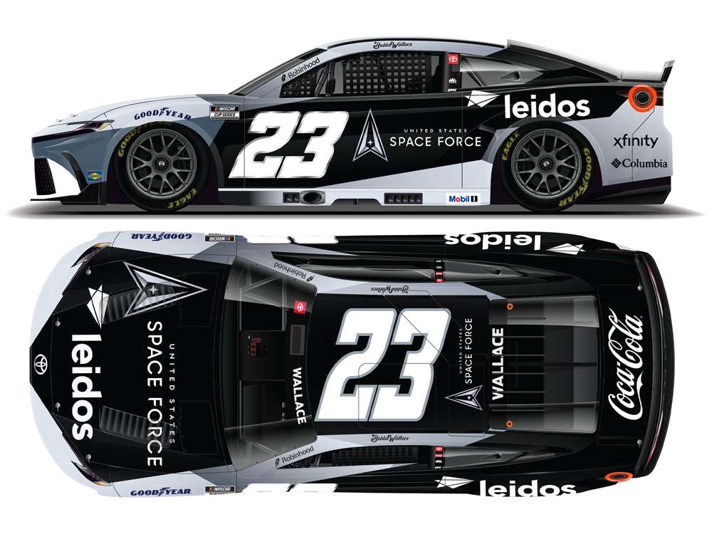 2025 Darrell Bubba Wallace 1/64th US Space Force Leidos Toyota