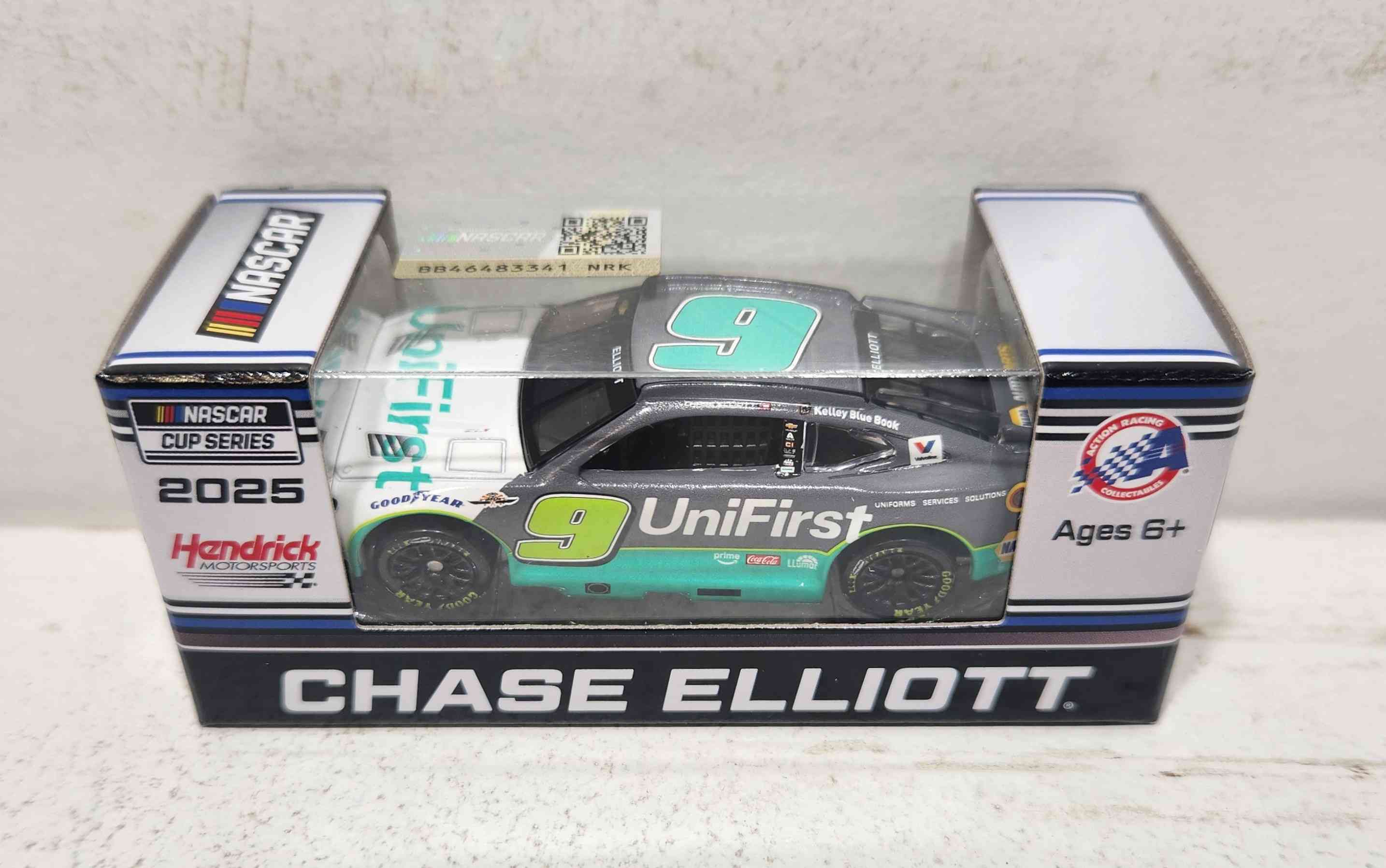 2025 Chase Elliott 1/64th Unifirst "Darlington Throwback" Chevrolet