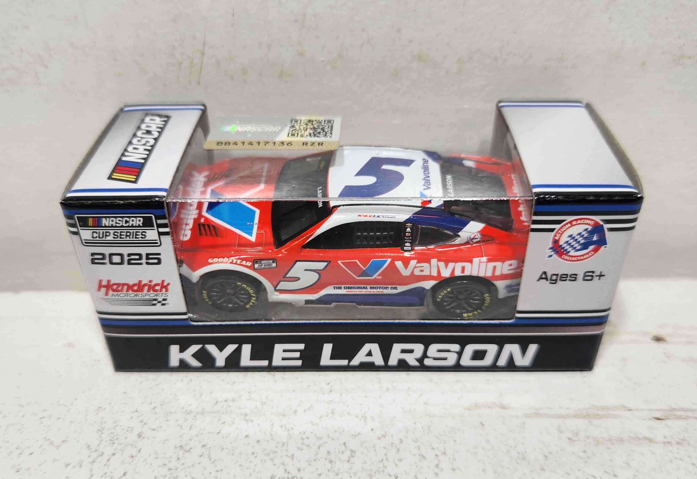 2025 Kyle Larson 1/64th Valvoline Chevrolet