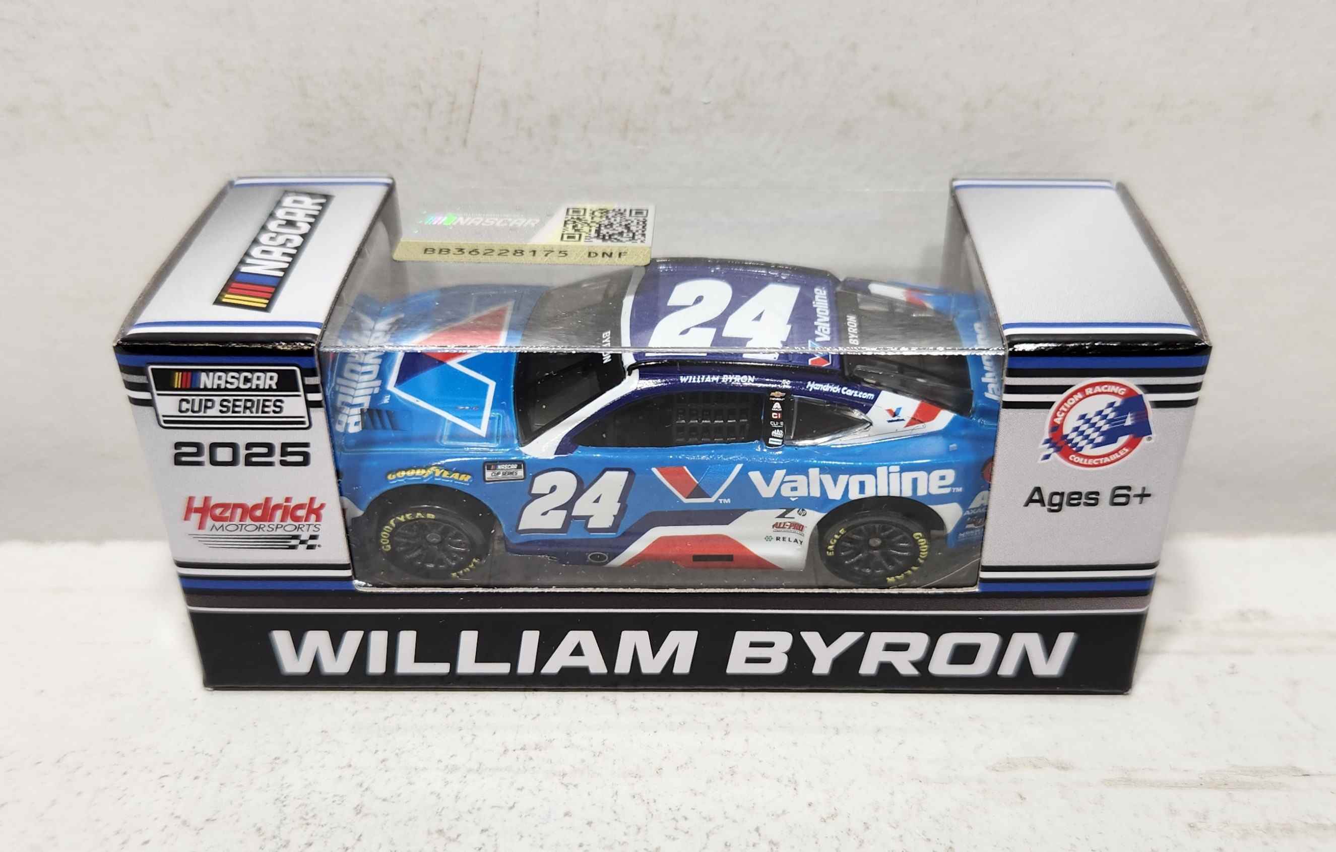 2025 William Byron 1/64th Valvoline Chevrolet