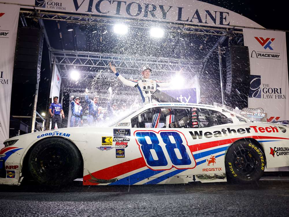 2025 Connor Zilisch 1/64th WeatherTech "WWT  Gateway Race Win""Xfinity Series" Chevrolet