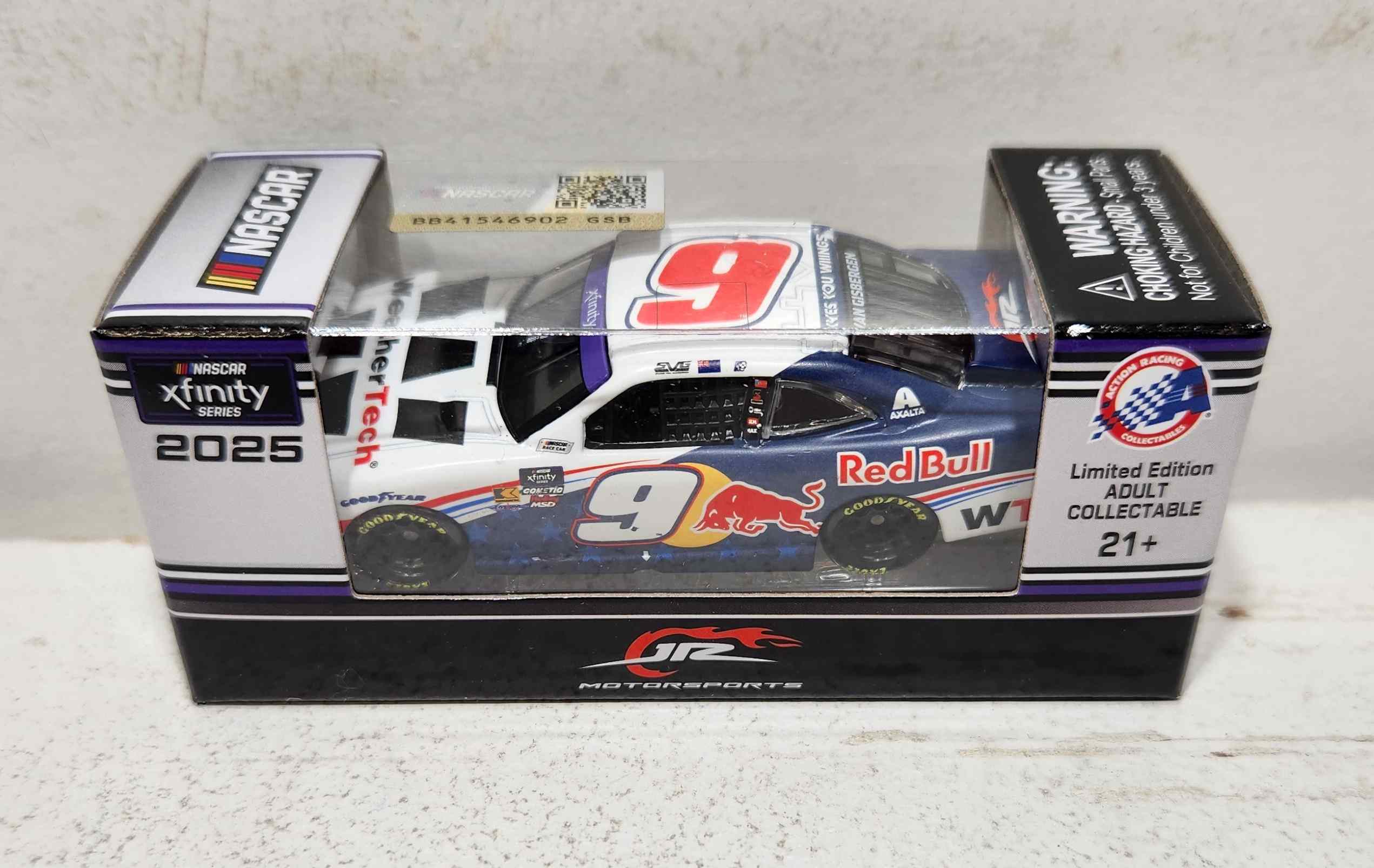 2025 Shane Van Gisbergen Weathertech/Red Bull "Chicago Win""Xfinity Series" Chevrolet