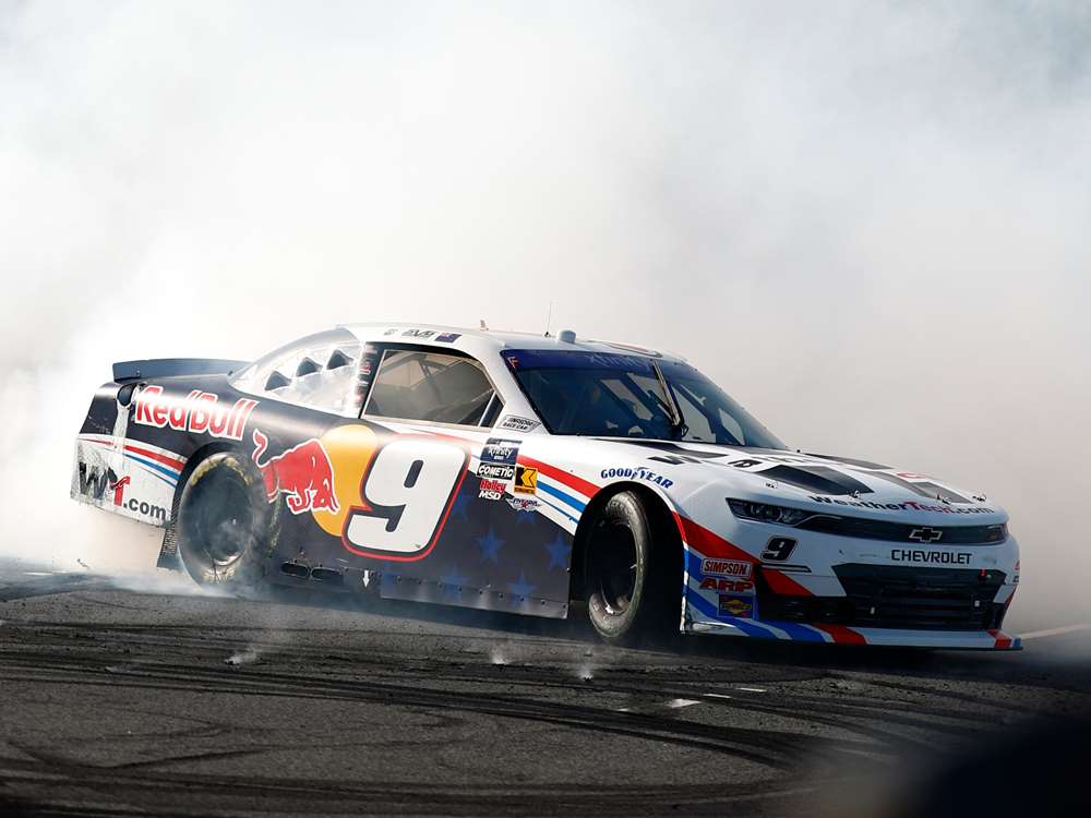 2025 Shane Van Gisbergen Weathertech/Red Bull "Chicago Win""Xfinity Series" Chevrolet