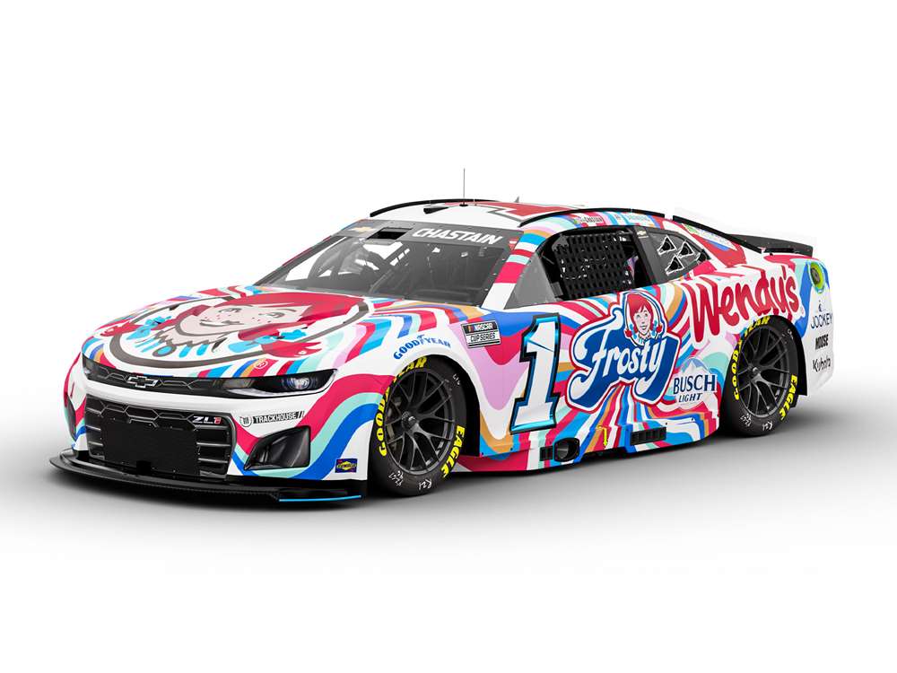 2025 Ross Chastain 1/64th Wendy's Frosty Chevrolet
