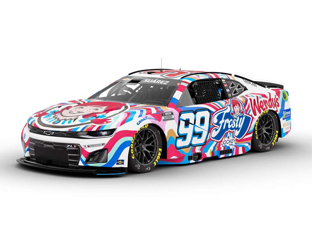 2025 Daniel Suarez 1/64th Wendy's Frosty Chevrolet