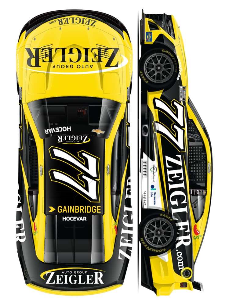 2025 Carson Hocevar 1/64th Zeigler Auto Group Chevrolet