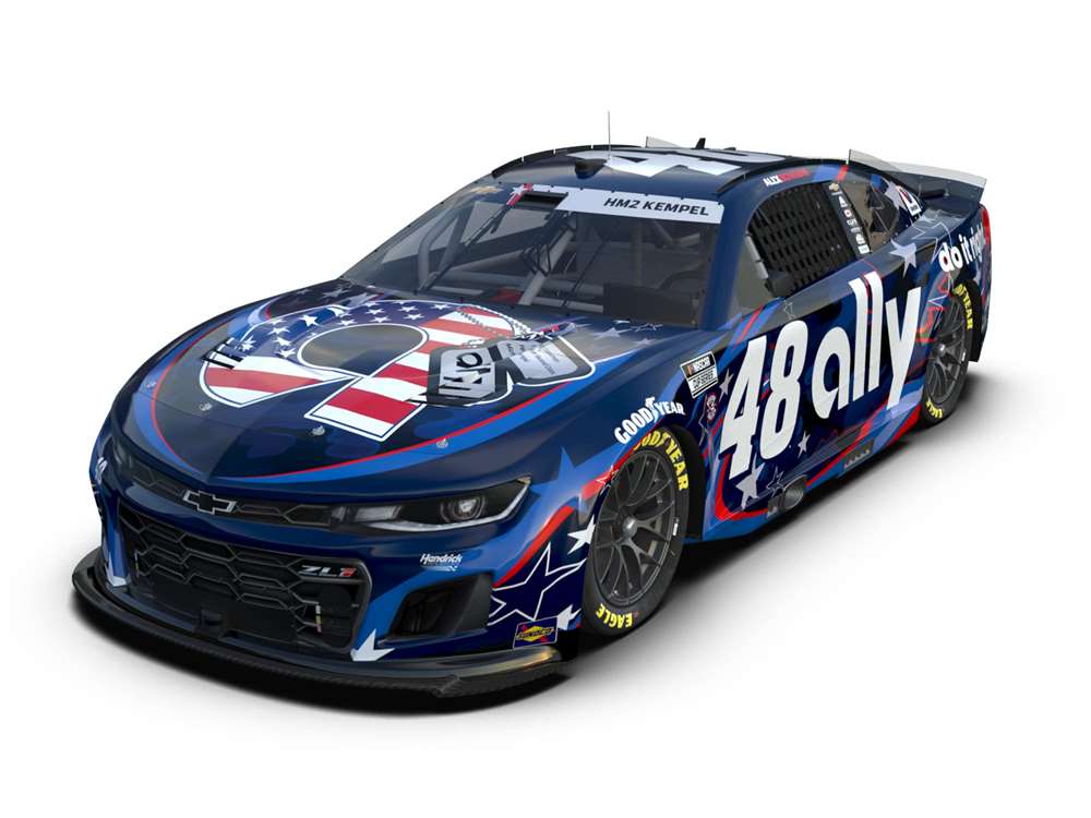 2025 Alex Bowman 1/64th ally "Salutes" Chevrolet