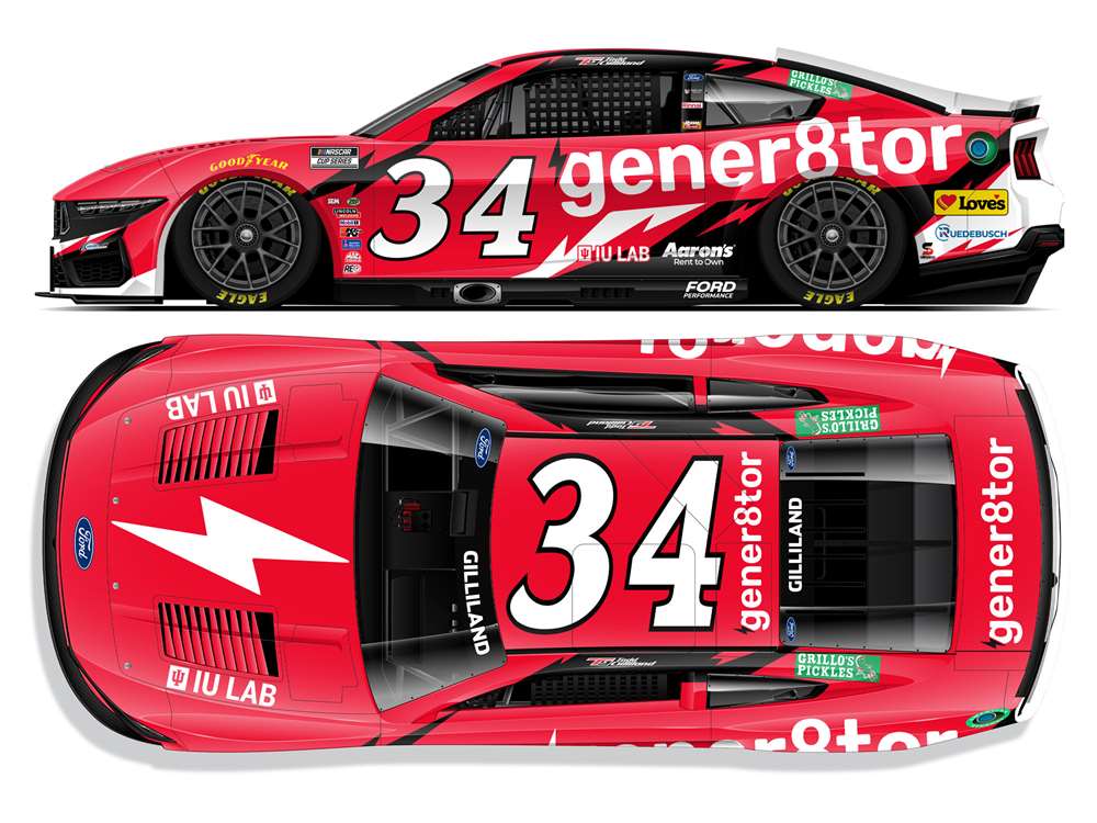 2025 Todd Gilliland 1/64th gener8tor Ford