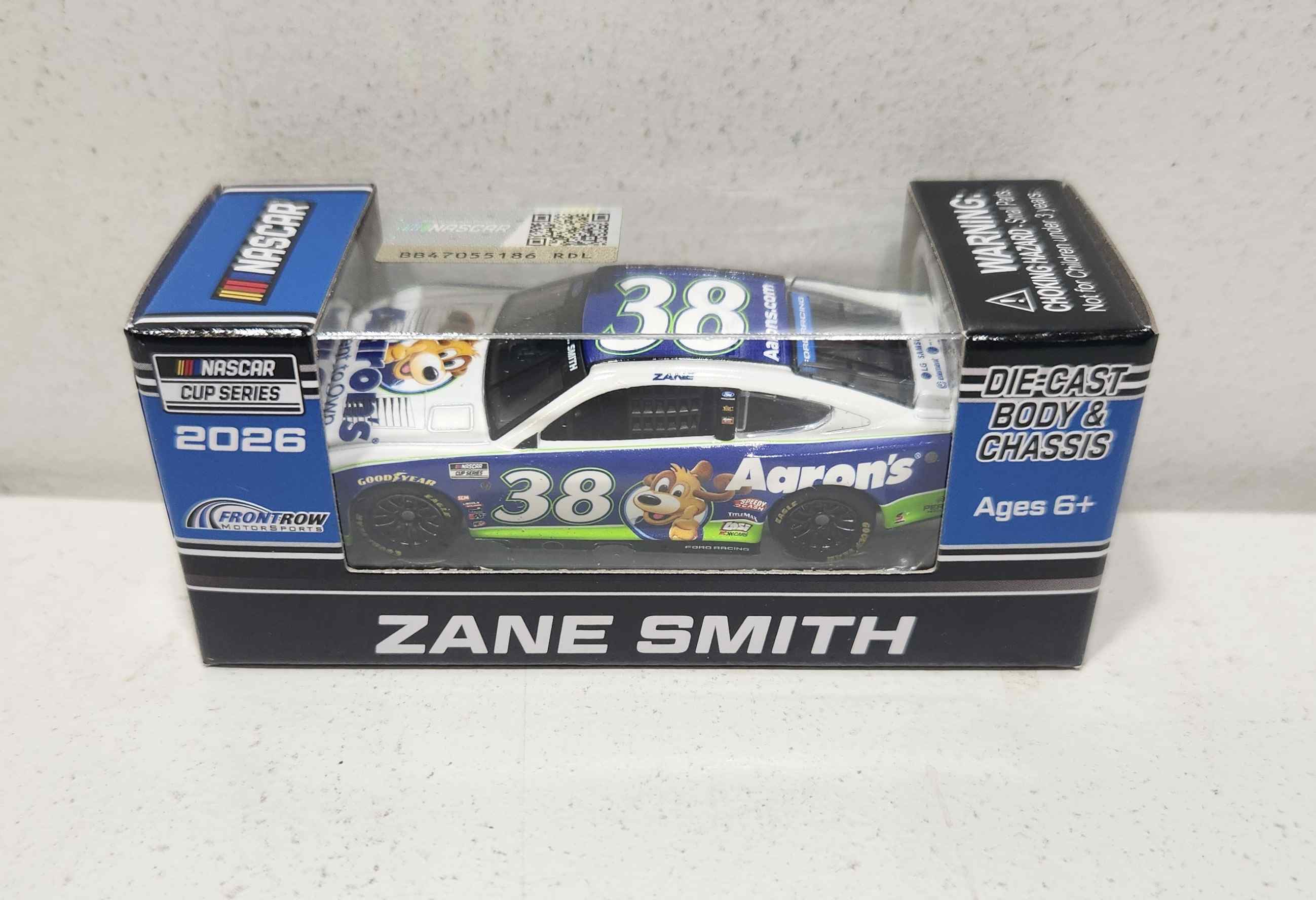 2026 Zane Smith 1/64th Aarons Lucky Dog Ford