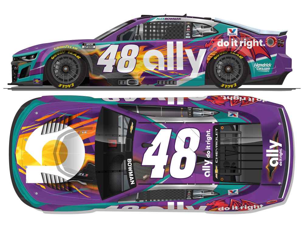 2026 Alex Bowman 1/64th ally "Drago" Chevrolet