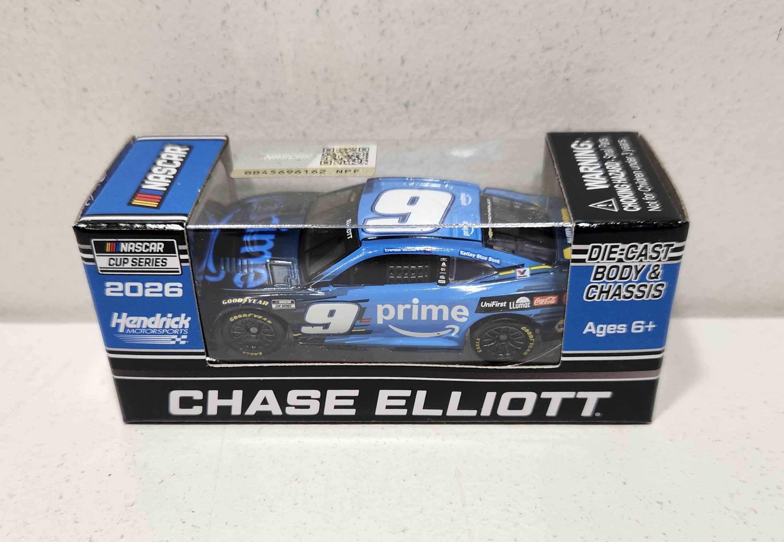 2026 Chase Elliott 1/64th Amazon Prime Chevrolet