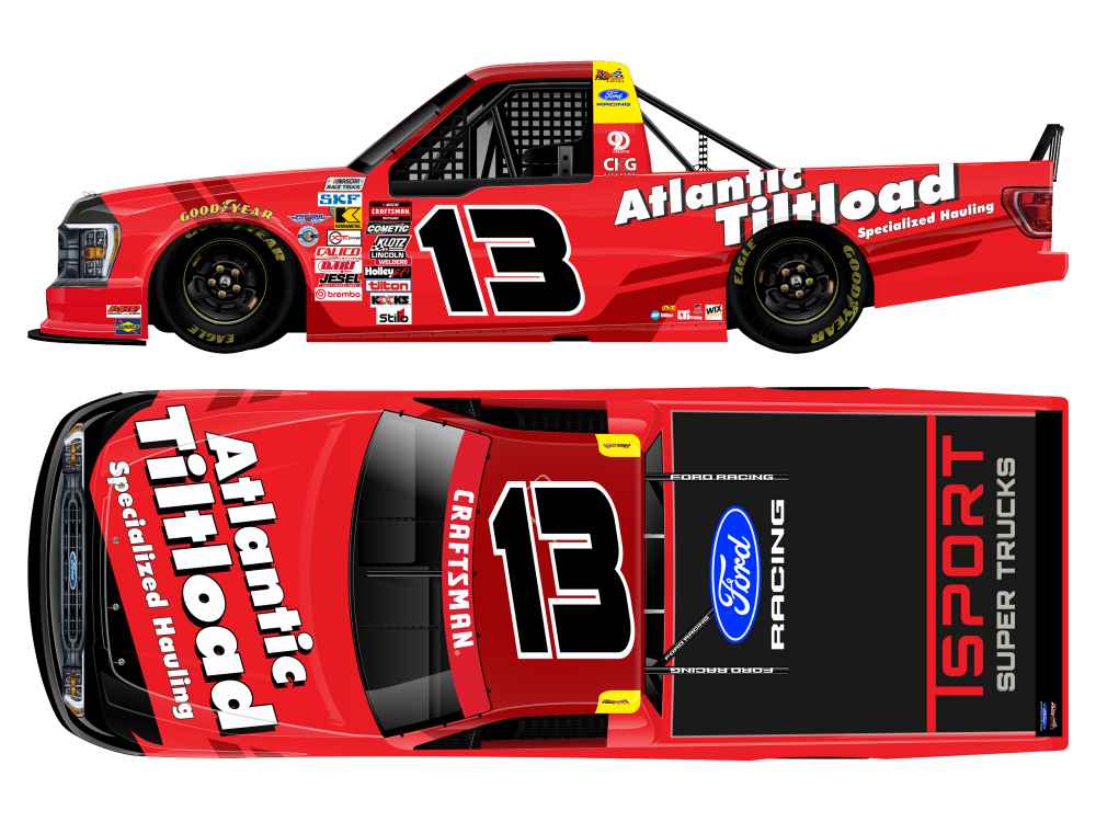 2026 Cole Butcher 1/64th Atlantic Tiltload Ford F-150
