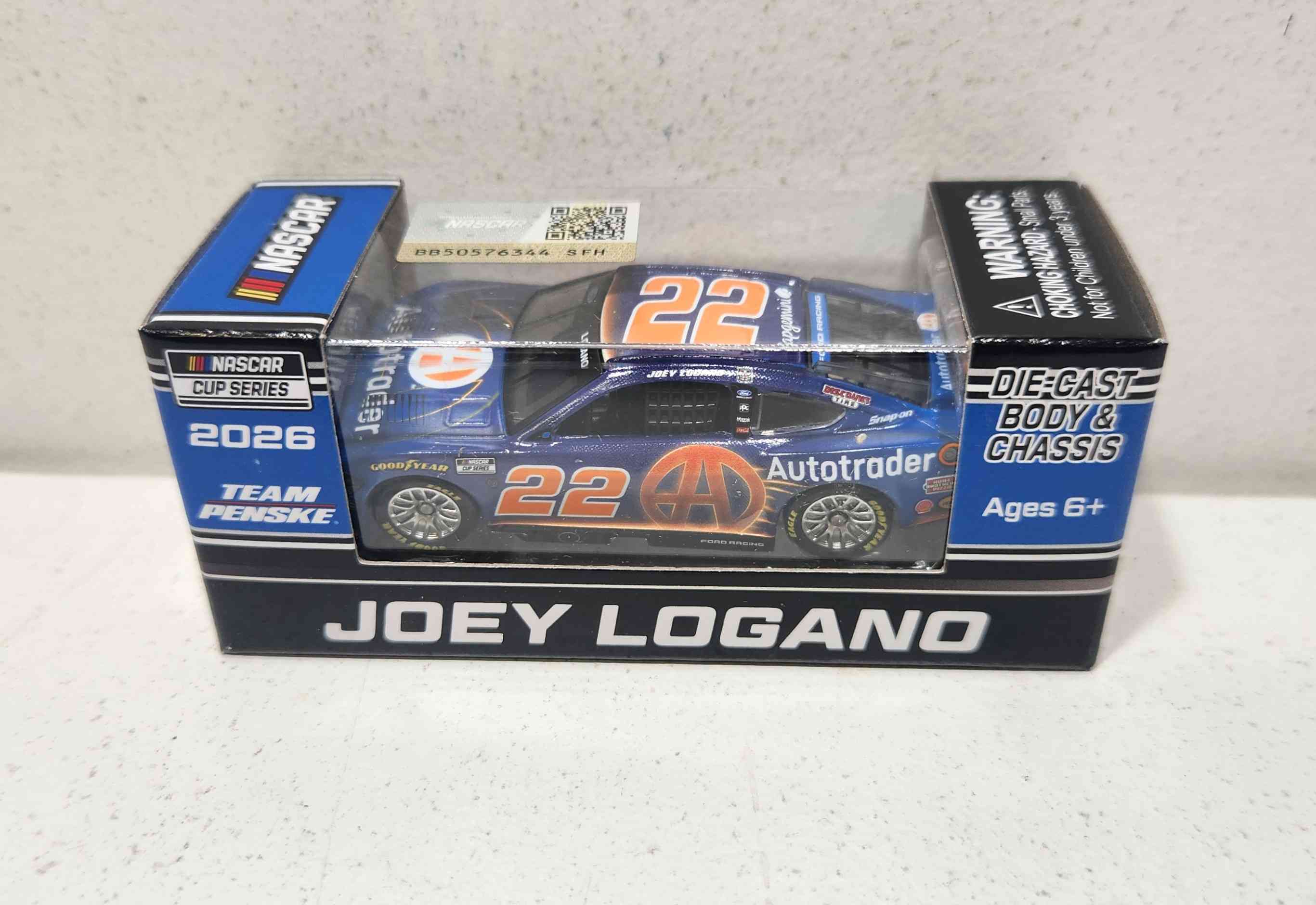 2026 Joey Logano 1/64th AutoTrader Ford