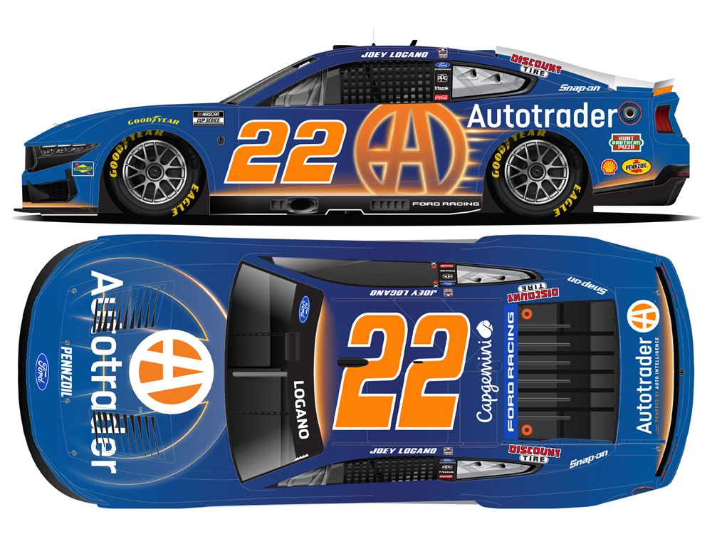 2026 Joey Logano 1/64th AutoTrader Ford