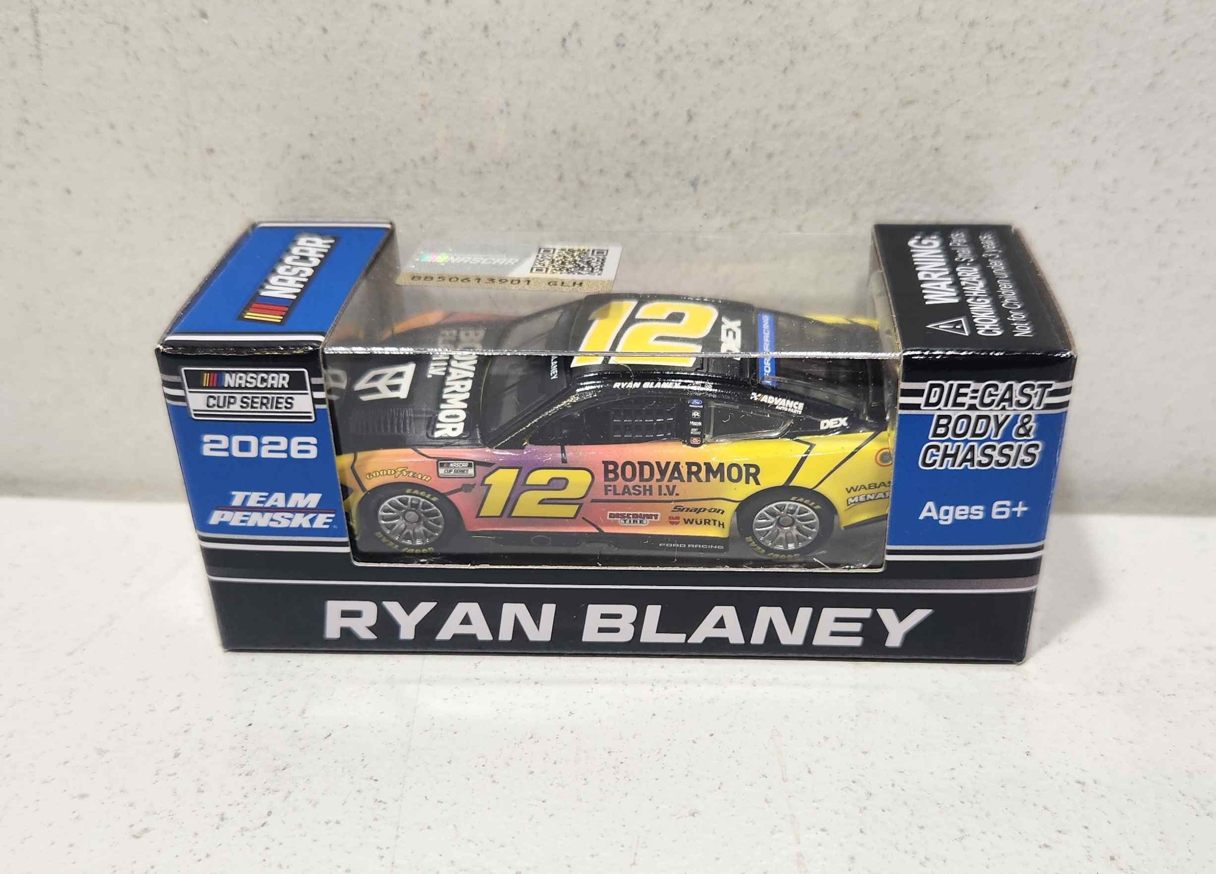 2026 Ryan Blaney 1/64th BODYARMOR Boost I.V. Caffeine Ford