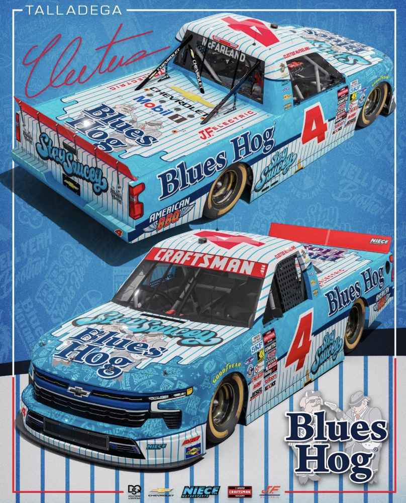 2026 Cleetus McFarland 1/64th Blues Hog Chevrolet Silverado