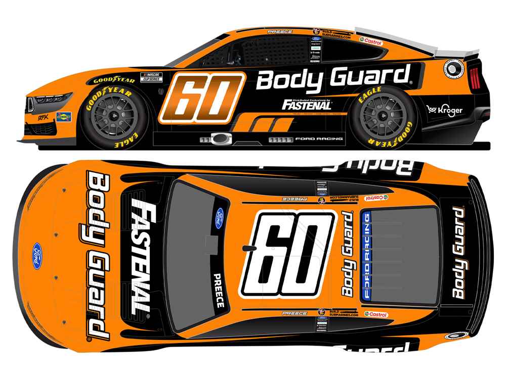 2026 Ryan Preece 1/64th Body Guard Ford