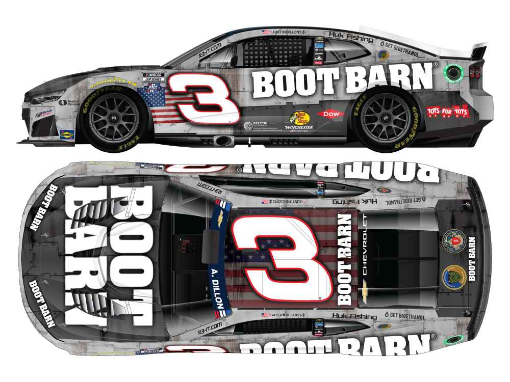 2026 Austin Dillon 1/64th Boot Barn "Patriotic" Chevrolet