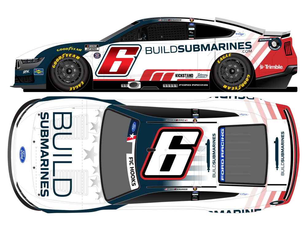 2026 Brad Keselowski 1/64th Buildsubmarines "Salutes" Ford