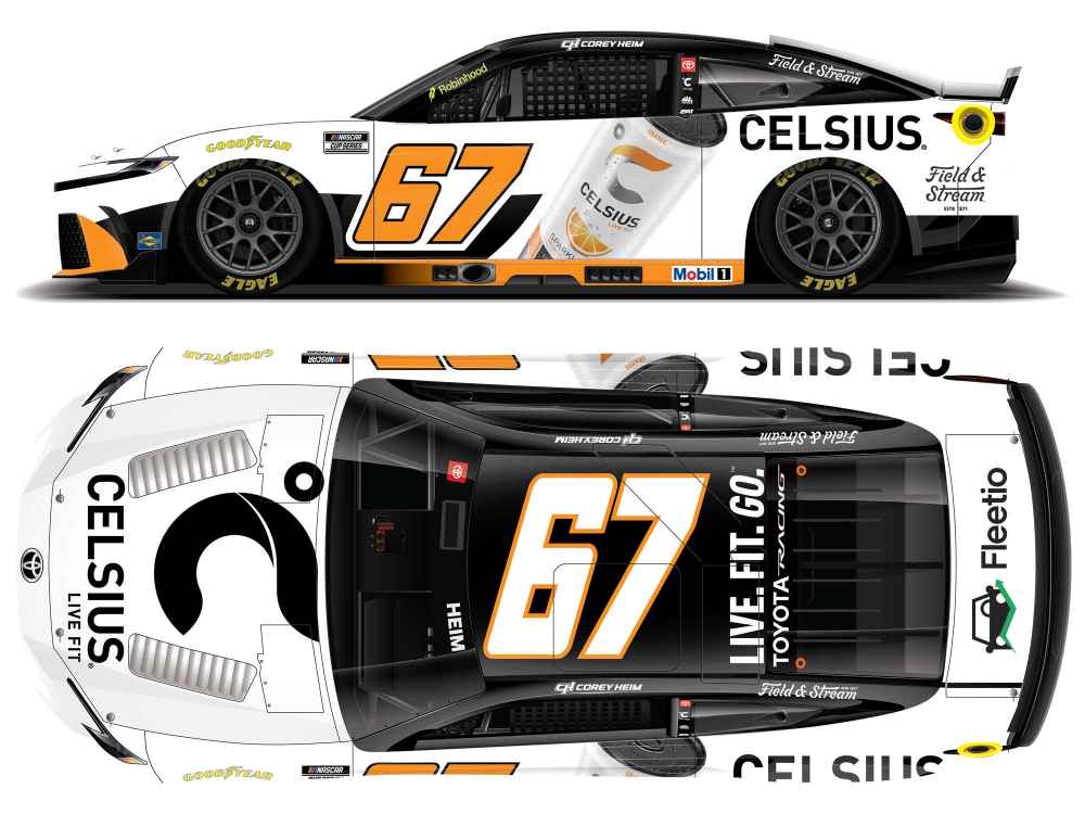 2026 Corey Heim 1/64th Celsius Toyota