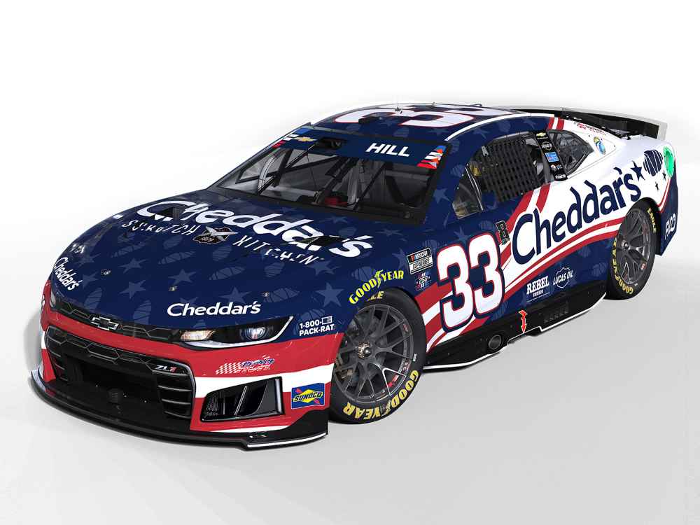 2026 Austin Hill 1/64th Cheddars "Patriotic" Chevrolet