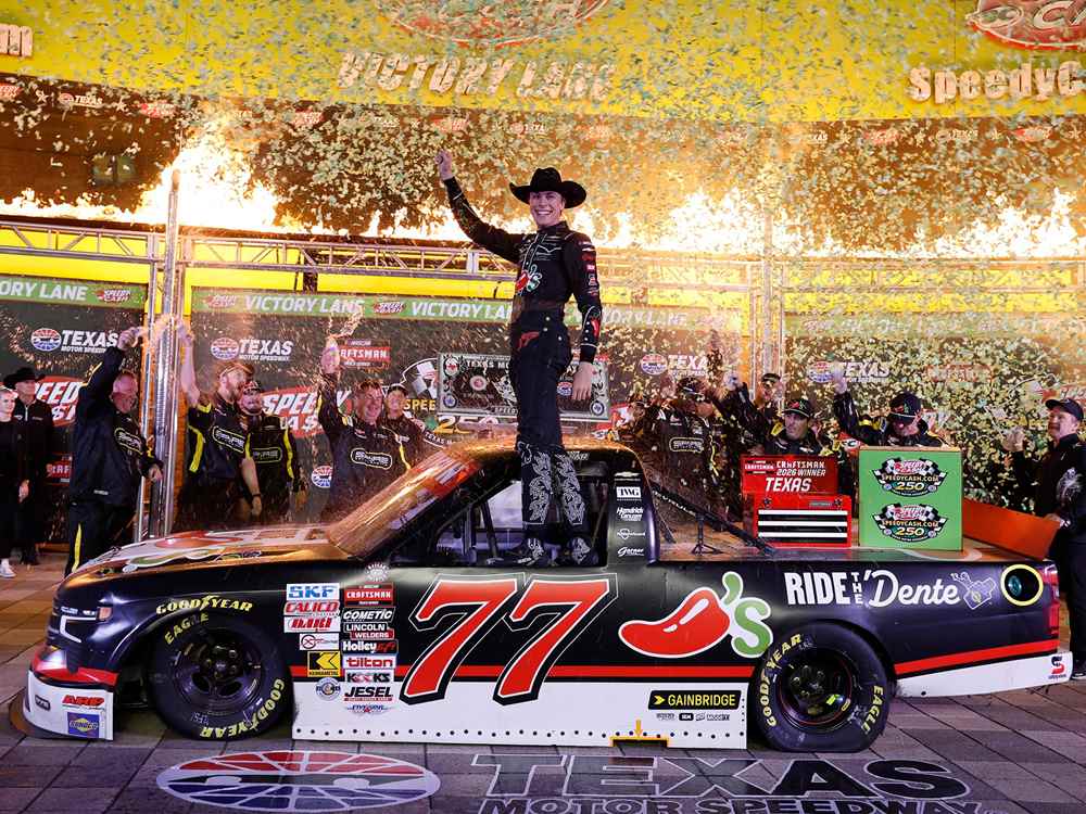 2026 Carson Hocevar 1/24th Chili's Ride the Dente "Texas Win" Silverado