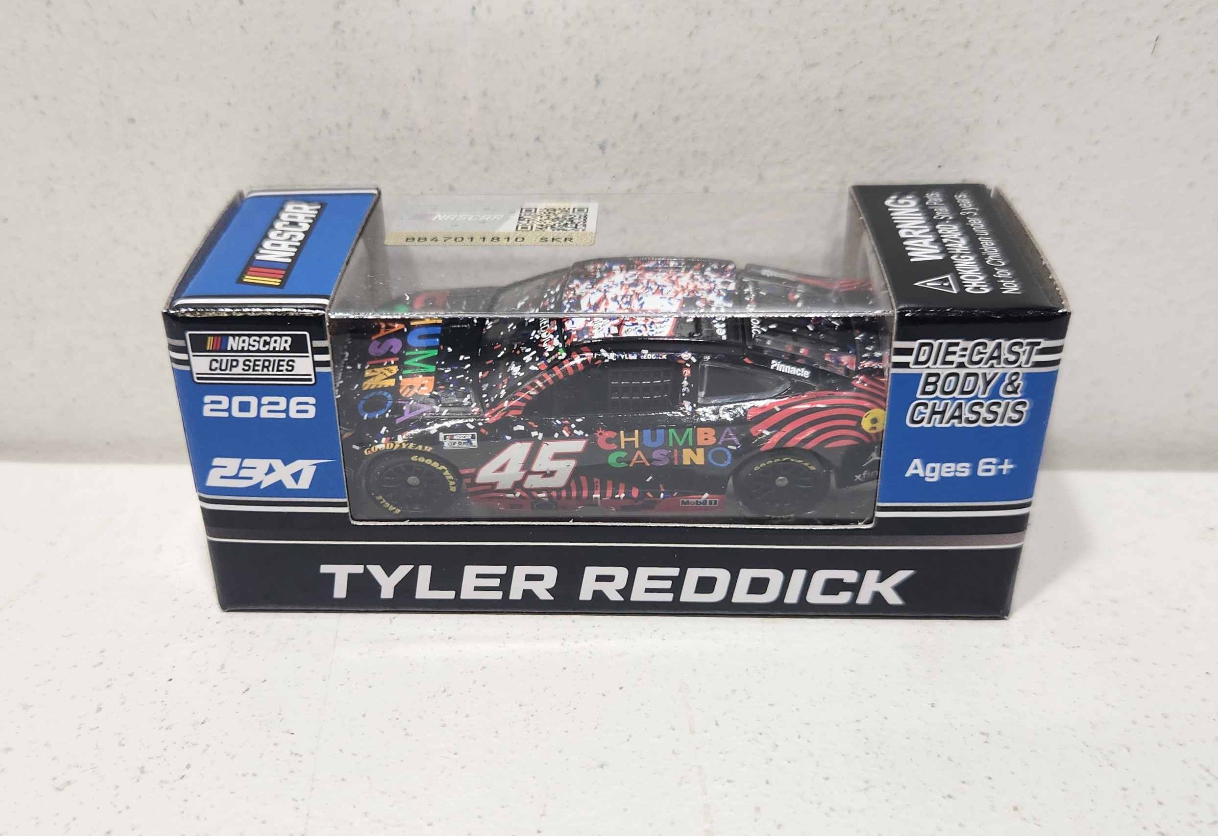 2026 Tyler Reddick 1/64th Chumba Casino "Daytona 500 Win" Toyota