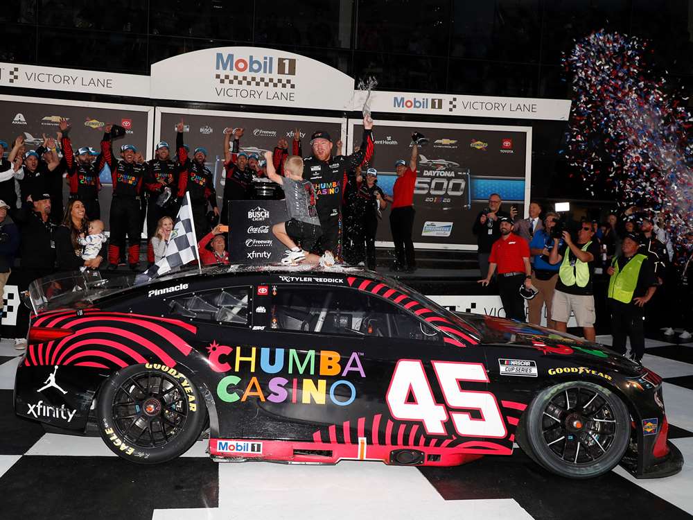 2026 Tyler Reddick 1/64th Chumba Casino "Daytona 500 Win" Toyota