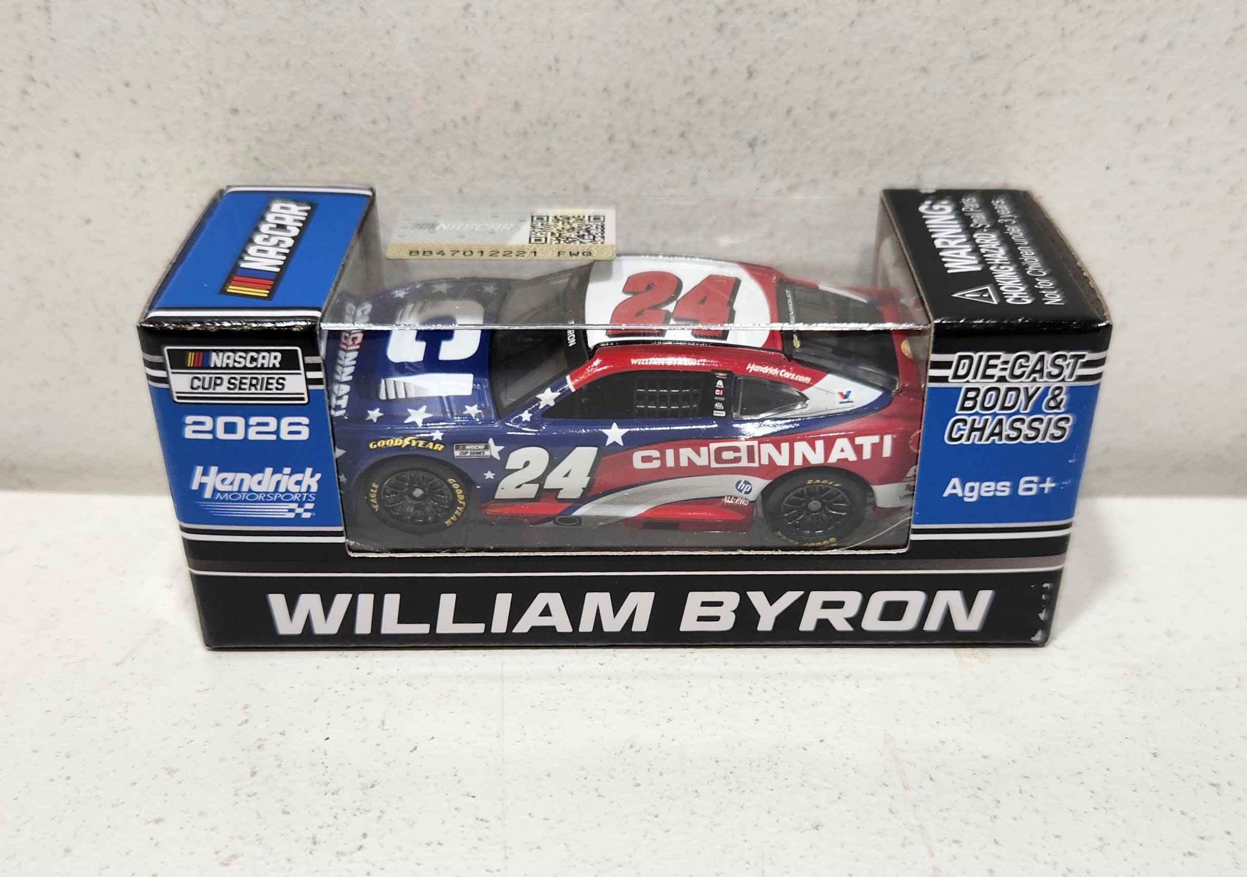2026 William Byron 1/64th Cincinnati Chevrolet