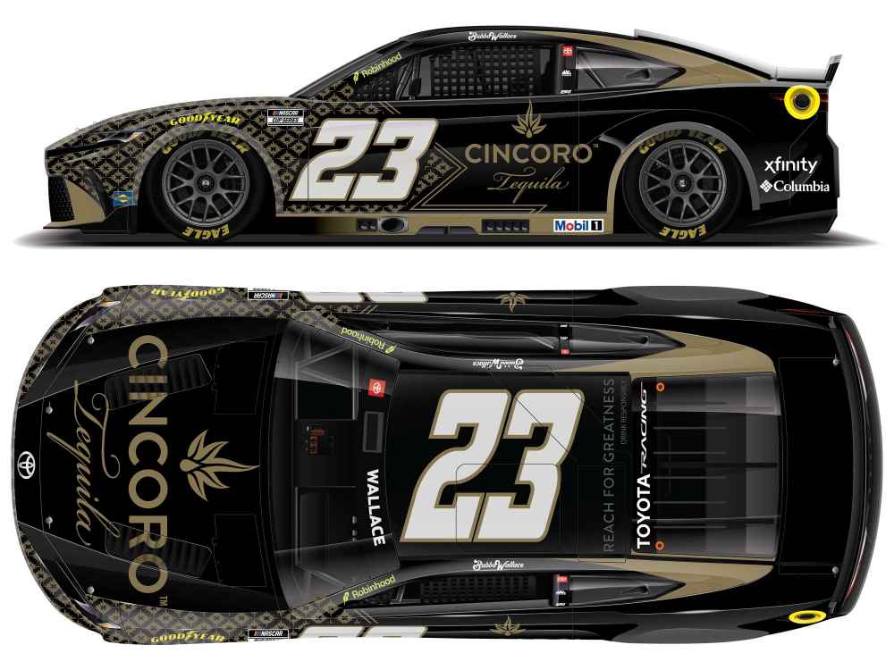 2026 Darrell Bubba Wallace 2026 Cincoro Tequila Toyota