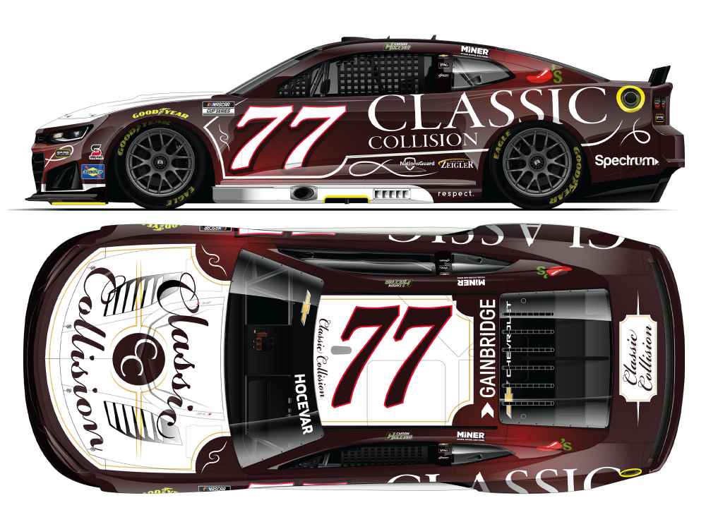 2026 Carson Hocevar 1/64th Classic Collision Chevrolet