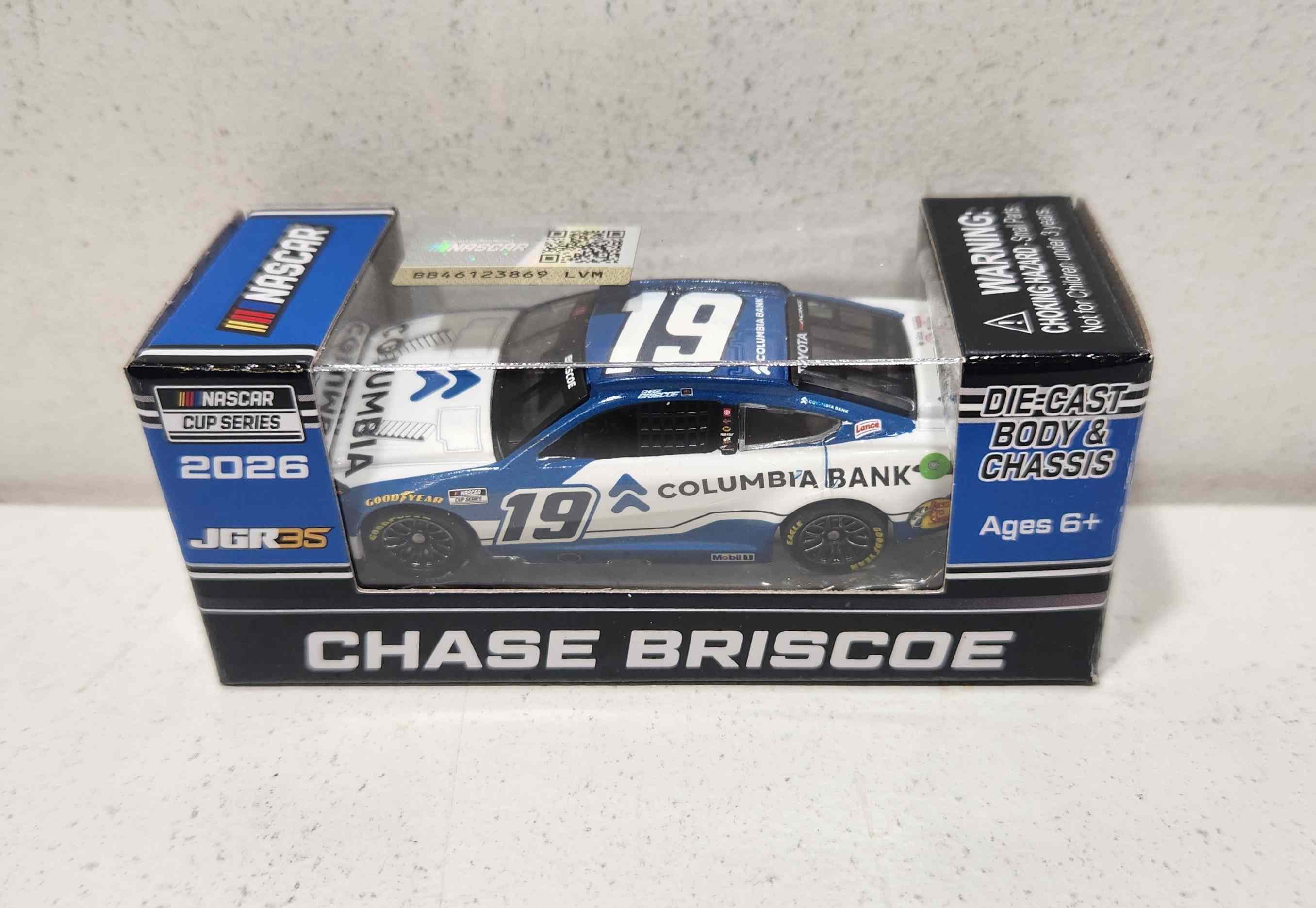 2026 Chase Briscoe 1/64th Columbia Bank Toyota