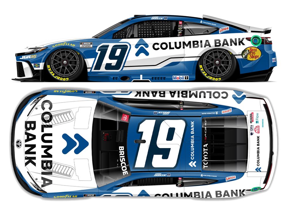 2026 Chase Briscoe 1/64th Columbia Bank Toyota