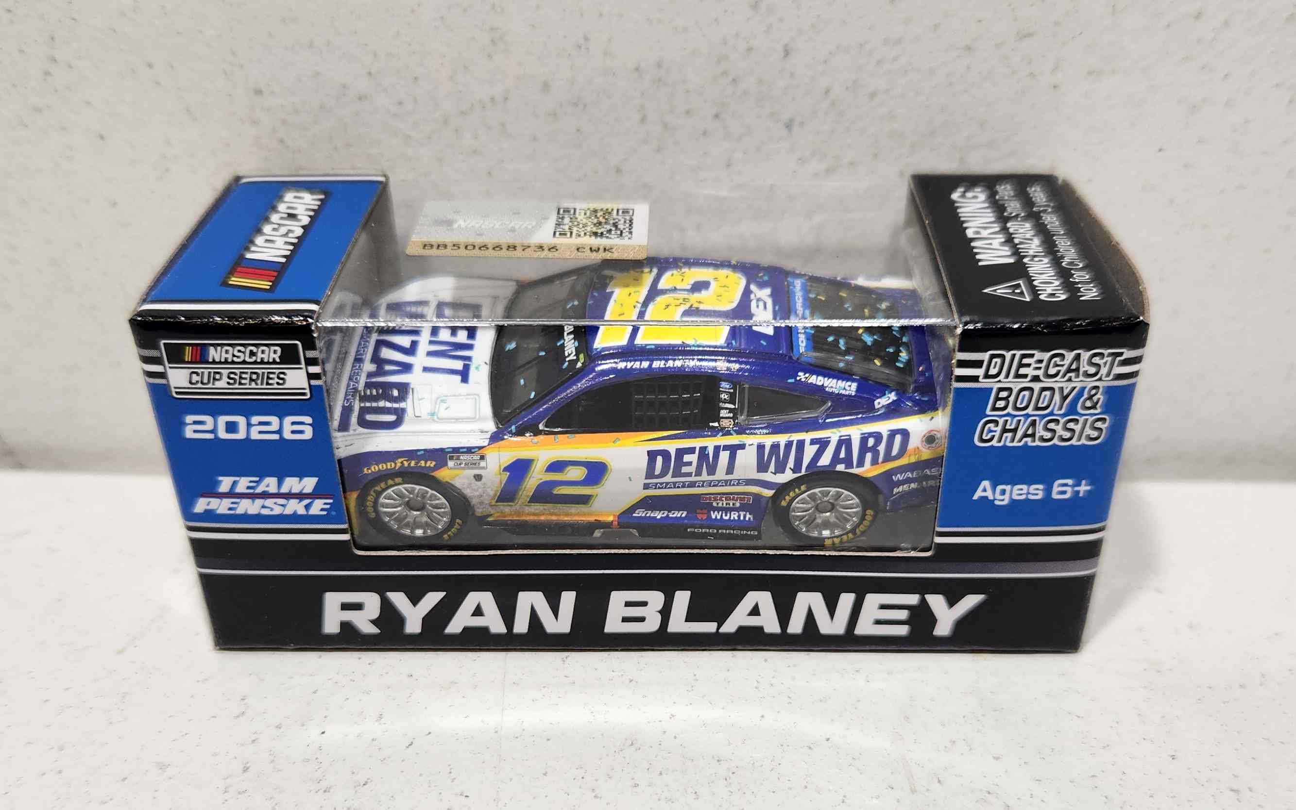 2026 Ryan Blaney 1/64th Dent Wizard "Phoenix Win" Ford