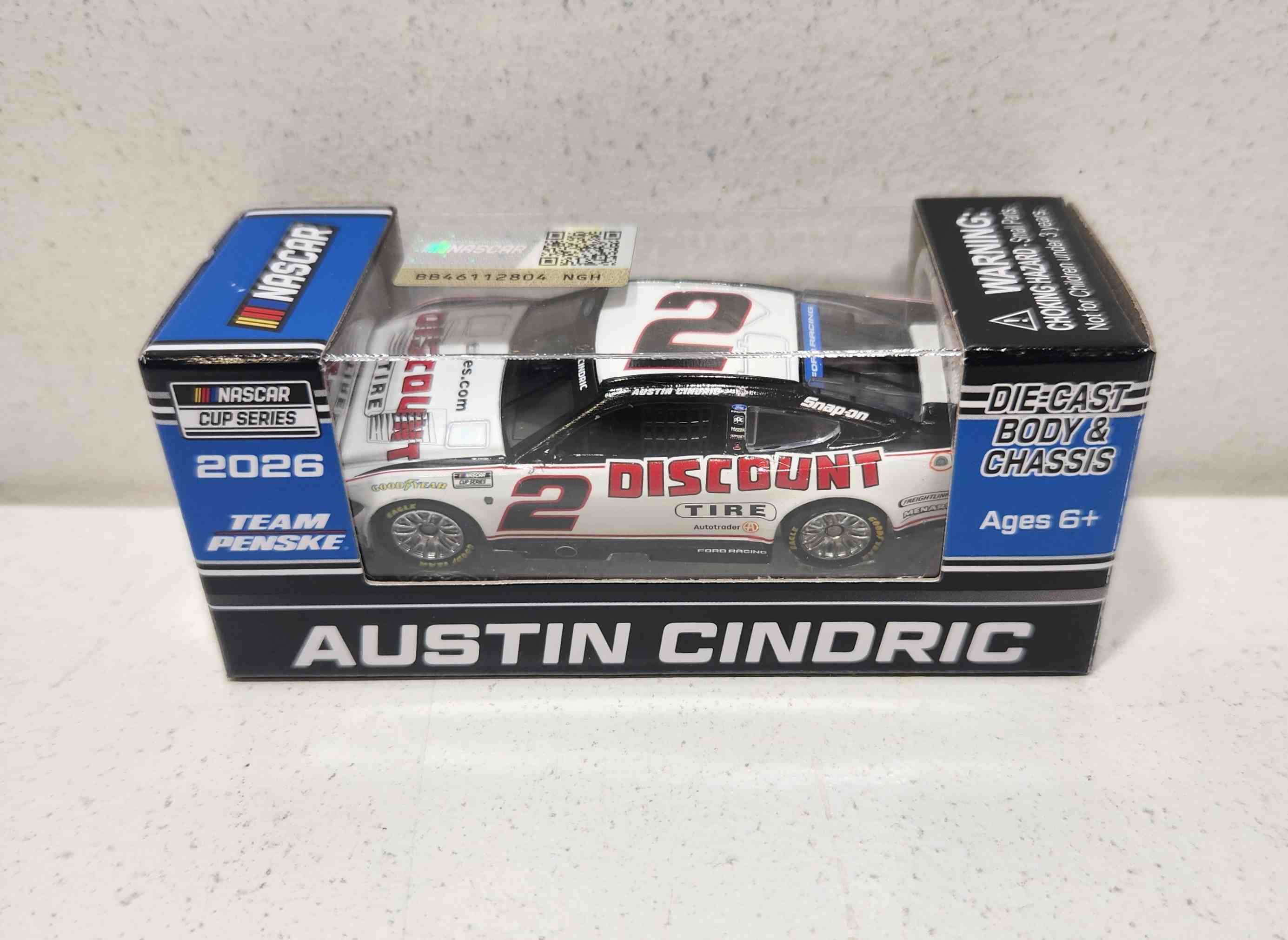 2026 Austin Cindric 1/64th Discount Tire Ford