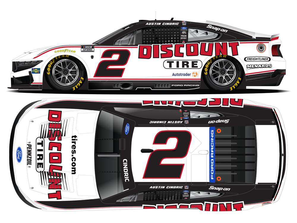 2026 Austin Cindric 1/64th Discount Tire Ford