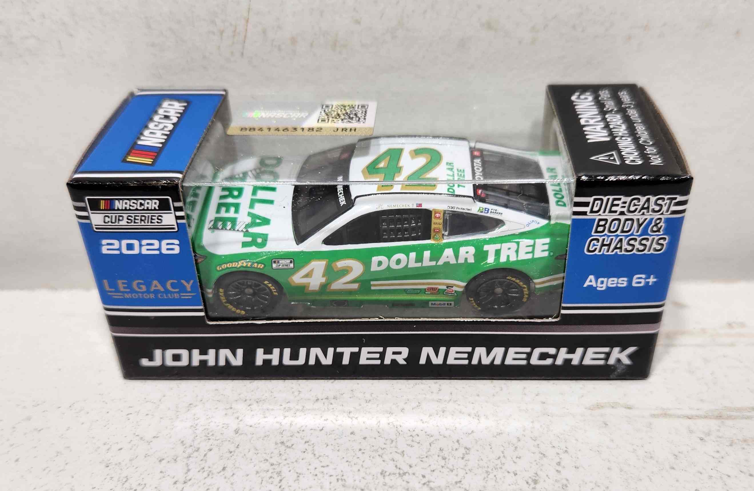 2026 John Hunter Nemechek Dollar Tree Toyota