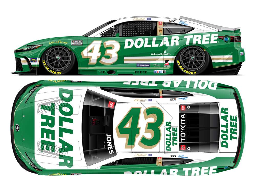 2026 Erik Jones 1/64th Dollar Tree Toyota