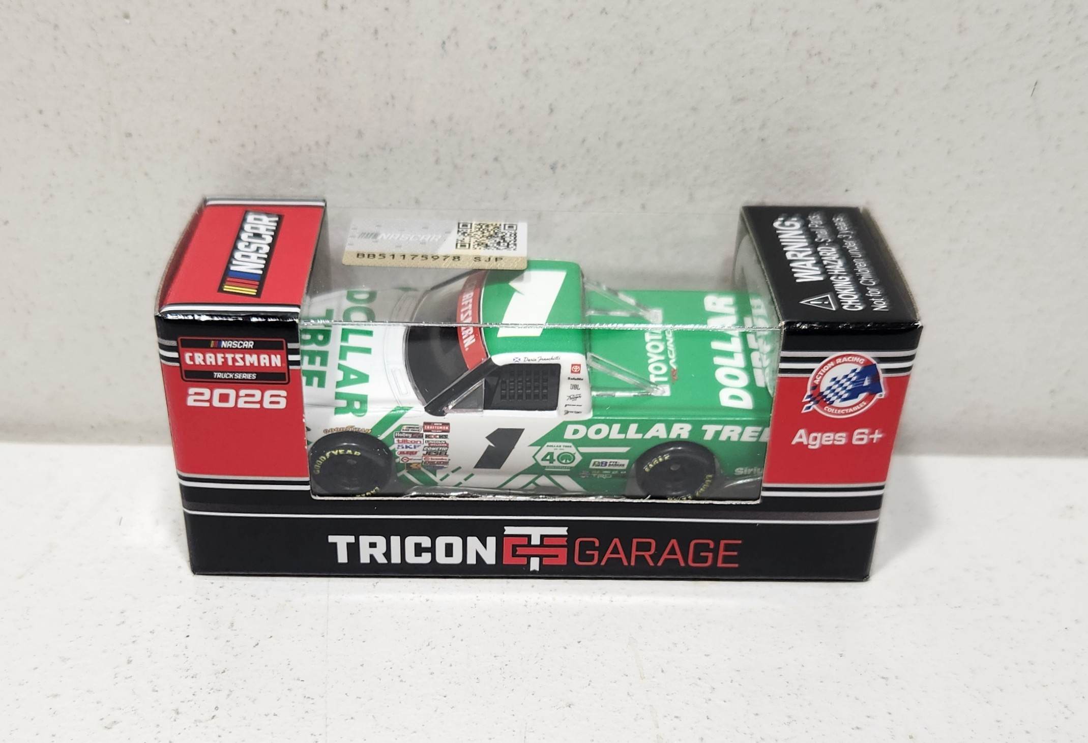 2026 Dario Franchitti 1/64th Dollar Tree Toyota Tundra