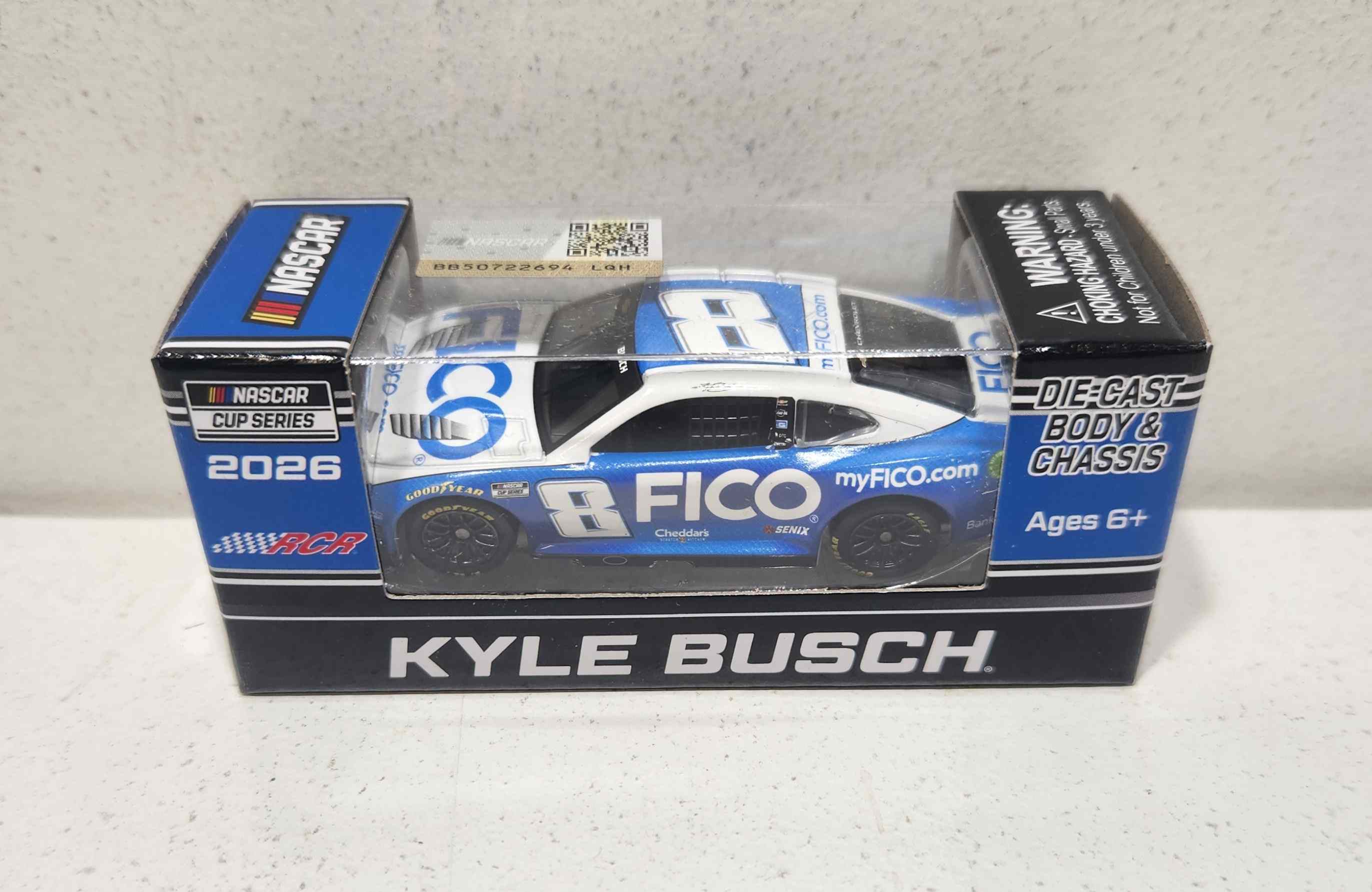 2026 Kyle Busch 1/64th FICO Chevrolet