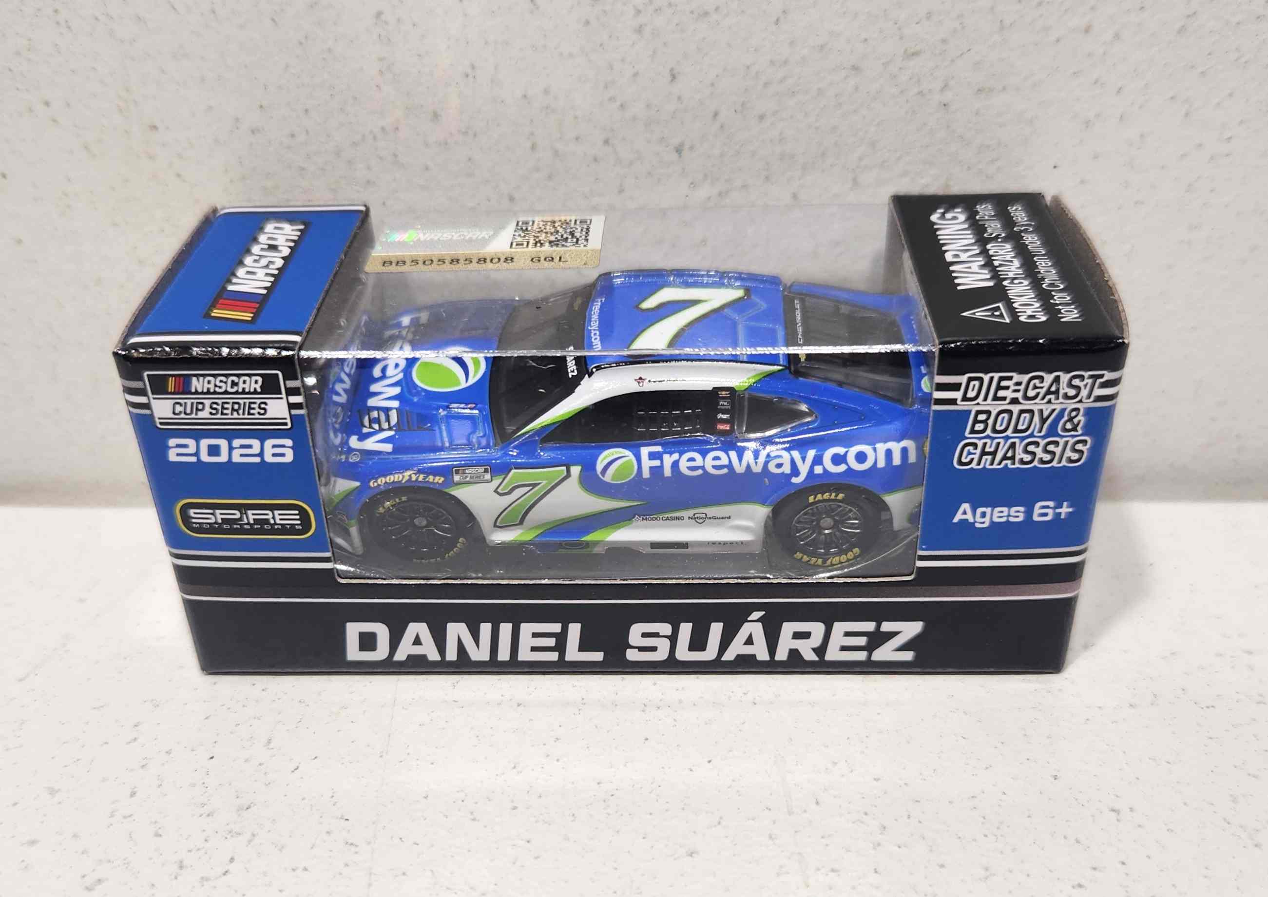 2026 Daniel Suarez 1/64th Freeway Insurance Chevrolet