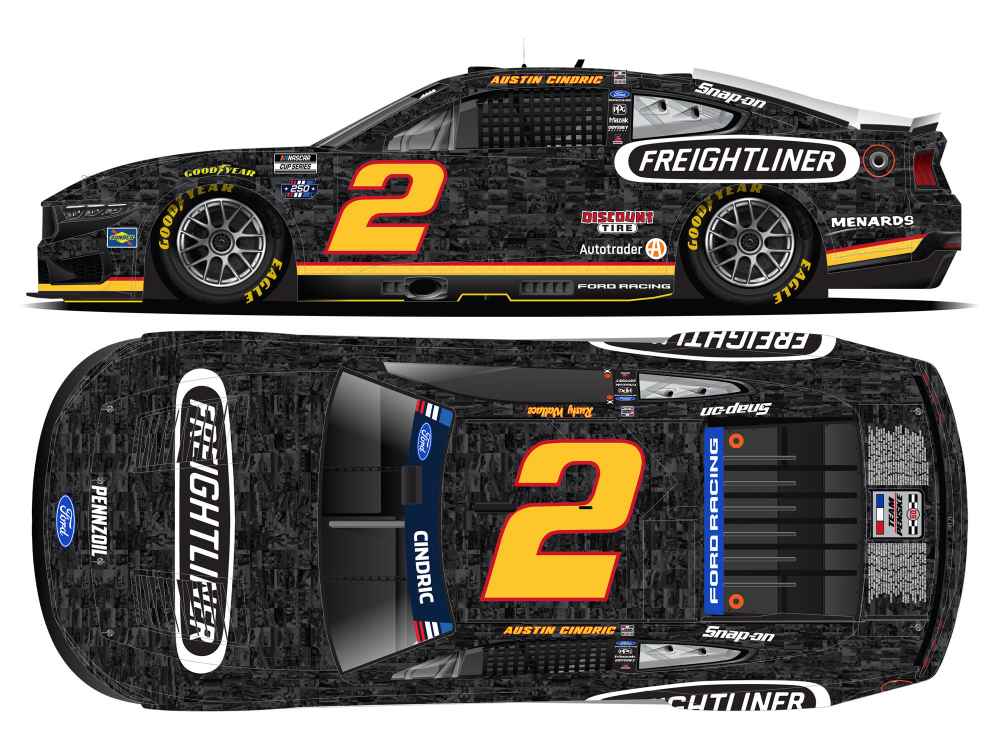 2026 Austin Cindric 1/64th Freightliner "Midnight" Ford