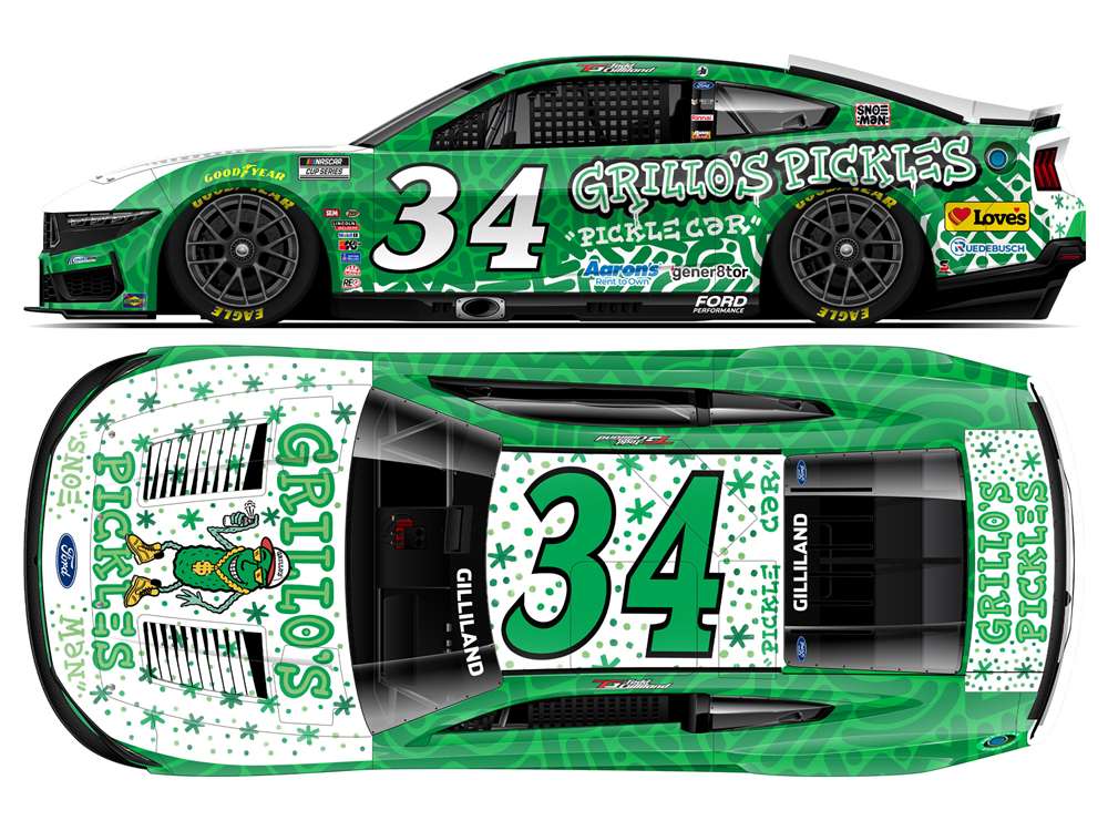 2025 Todd Gilliland 1/64th Grillo's Pickles x Snoeman Chevrolet