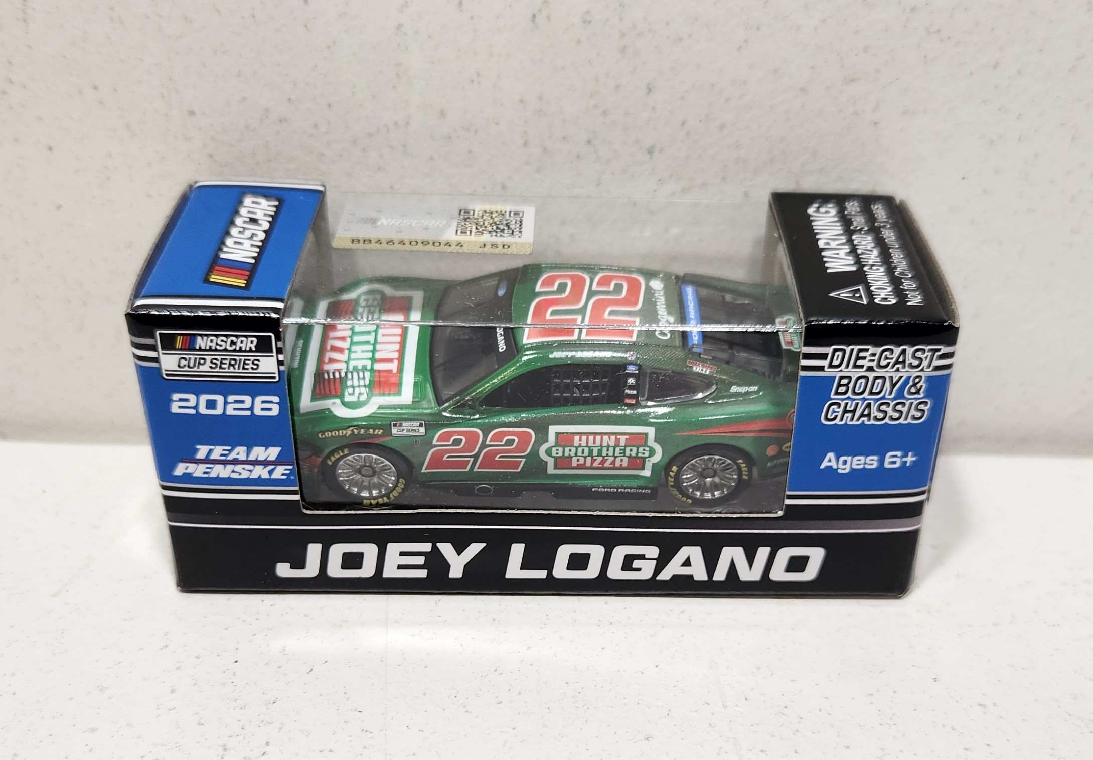 2026 Joey Logano 1/64th Hunt Bros Pizza Ford